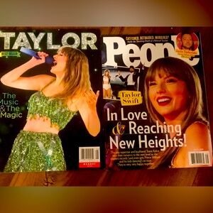 ❤️ 2 BRAND NEW magazines - Awesome TAYLOR SWIFT MAGAZINES THE MUSIC & the Magic